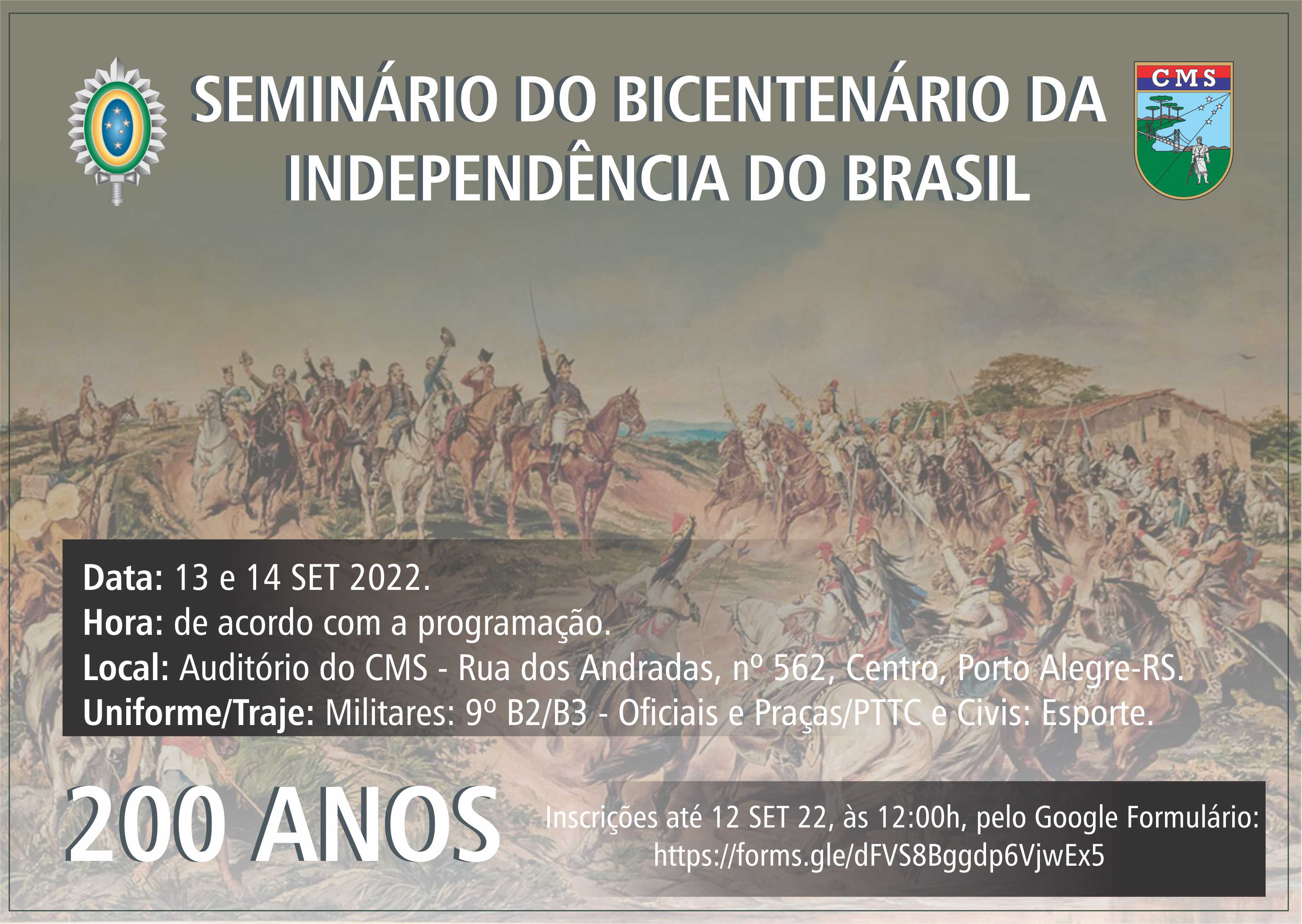 Sem Bicentenário Indep Brasil